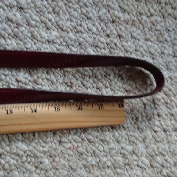 Coach Colette Signature Red/Brown Leather/Jacquard Zip Shoulder Bag - Picture 10 of 12